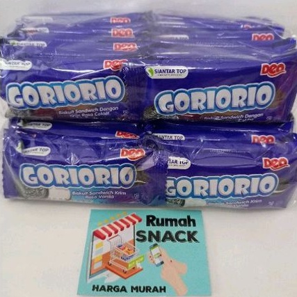 

goriorio biskuit oreo 1 bks isi 20 pcs