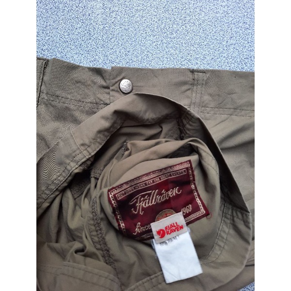 celana pendek fjallraven second original