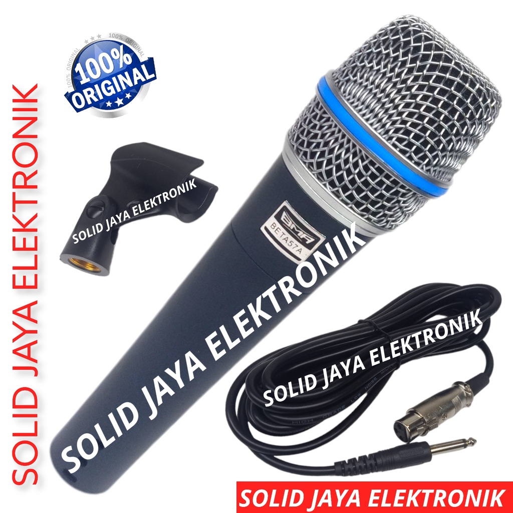 MIC MICROPHONE BMA BETA 57A TAK DYNAMIC KABEL BETA57A BETA57 BETA 57  TAK TAG TA INSTRUMENT GENDANG VOCAL VOKAL PROFESIONAL MIC MIK MIKROPON MIKROPHONE DINAMIC KARAOKE BMA DYNAMIC BETA57 TANPA SAKLAR INSTRUMEN ASLI ORI ORIGINAL