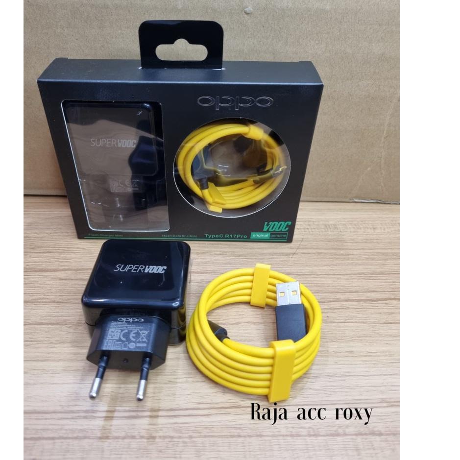 Best Quality Travel Charger Oppo R17 Hitam VOOC Casan Oppo R17 Vooc Micro Type C