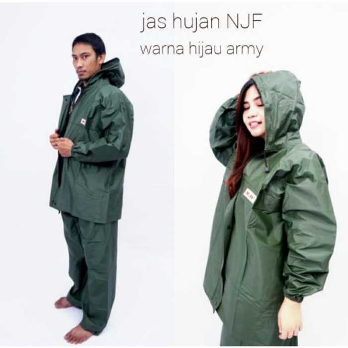 [promo] Jas Hujan Dewasa Pria-Wanita Merk Njf Size Jumbo