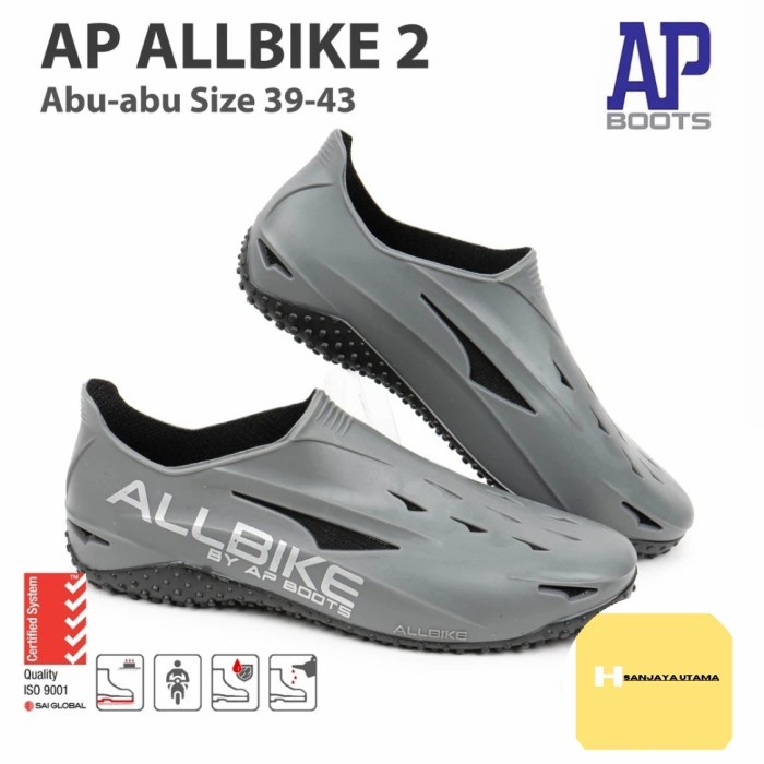 Biker Sepatu Sepeda Road Bike All Bike 2 Sepatu Bersepeda Abu