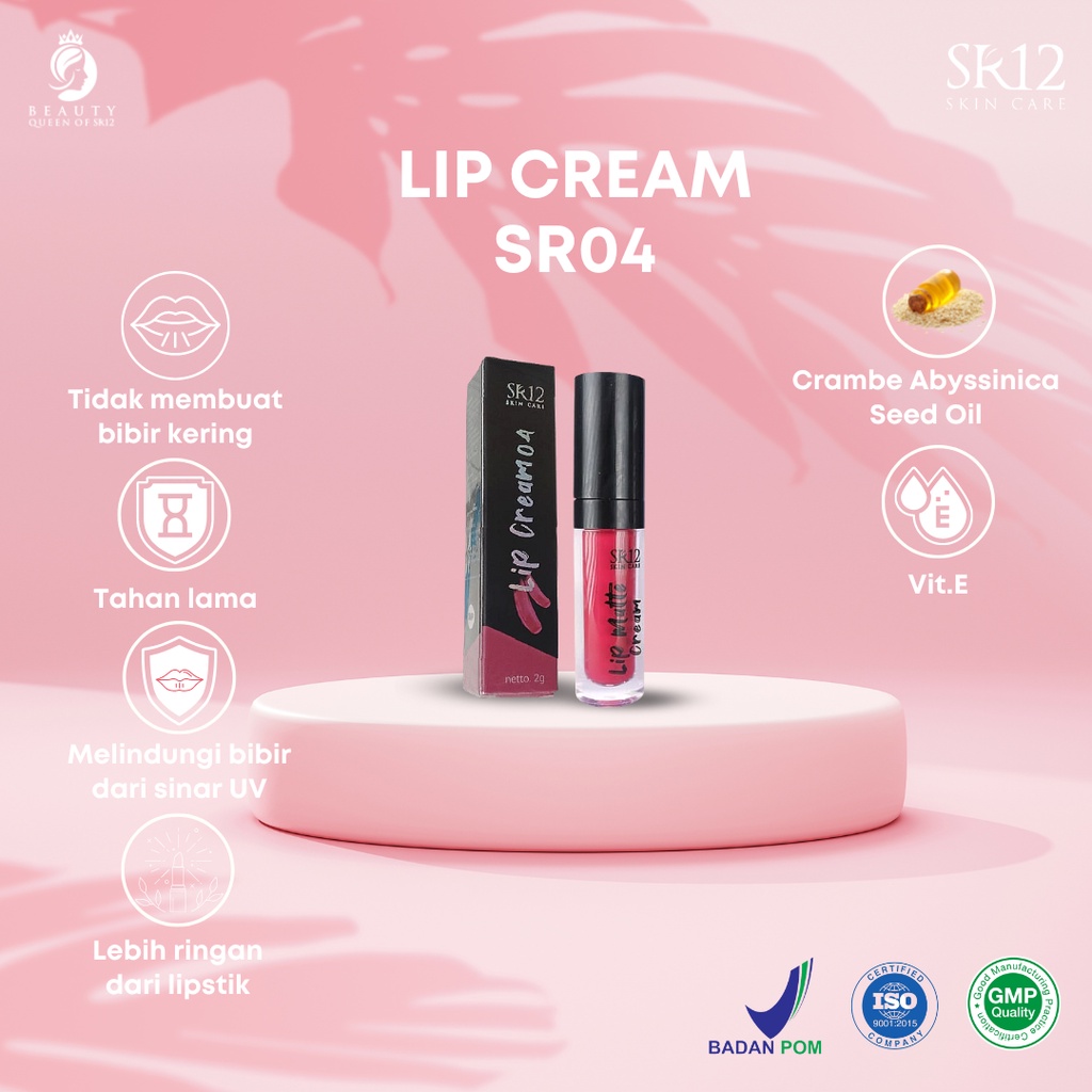 Lip Matte Cream Lip Cream Lembut Tahan Lama Lip Krim Mini Lipmatte Cream Pewarna Bibir Alami Perawatan Bibir