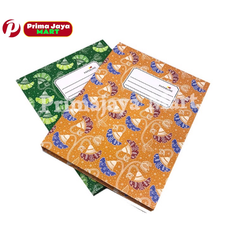 

Buku Tulis Hardcover Paperline Folio 200 Lembar ( Pcs )