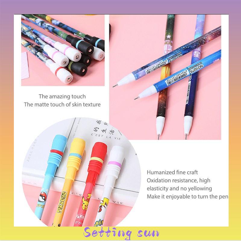 Spinning Pen Murah LED Rotating Gaming Pen Oily Luminous Pen Balance Pen Fleksibel Untuk Pemula Berputar TN