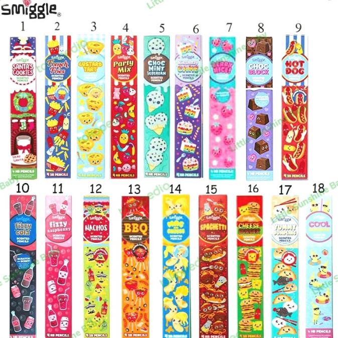 

[COD] Smiggle Pencil Scented 4in1 Ori TERBATAS Kode 91