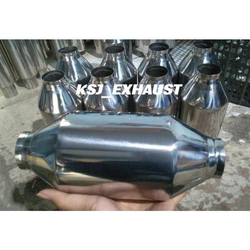 Pengganti katalis knalpot mobil vios stenlis