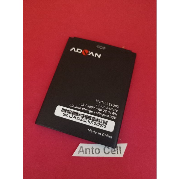 Baterai batre Advan Nasa L24U03 original battery hp