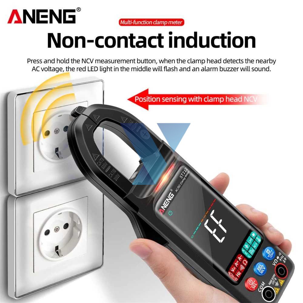 ANENG Tester Listrik Digital Clamp Meter - ST212 ( Al-Yusi )