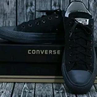 *BigSale* ONE ® -【BISA COD】Diskon Ters Sepatu Converse 70s Sepatu All star 70s Full Black Converse 7