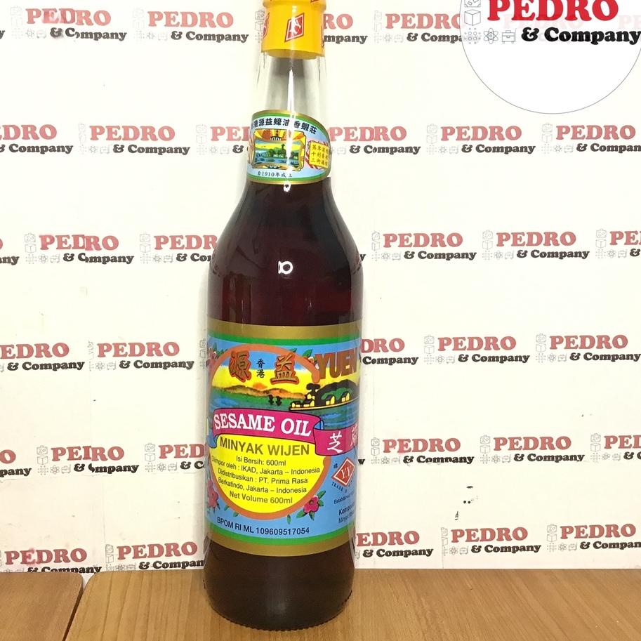 

GROSIR Yuen yick sesame oil minyak wijen 600 ml - TTS 