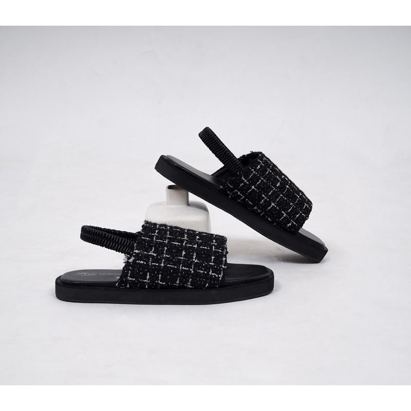 Merry sandal tali | Size 36-44 | Black | Cream