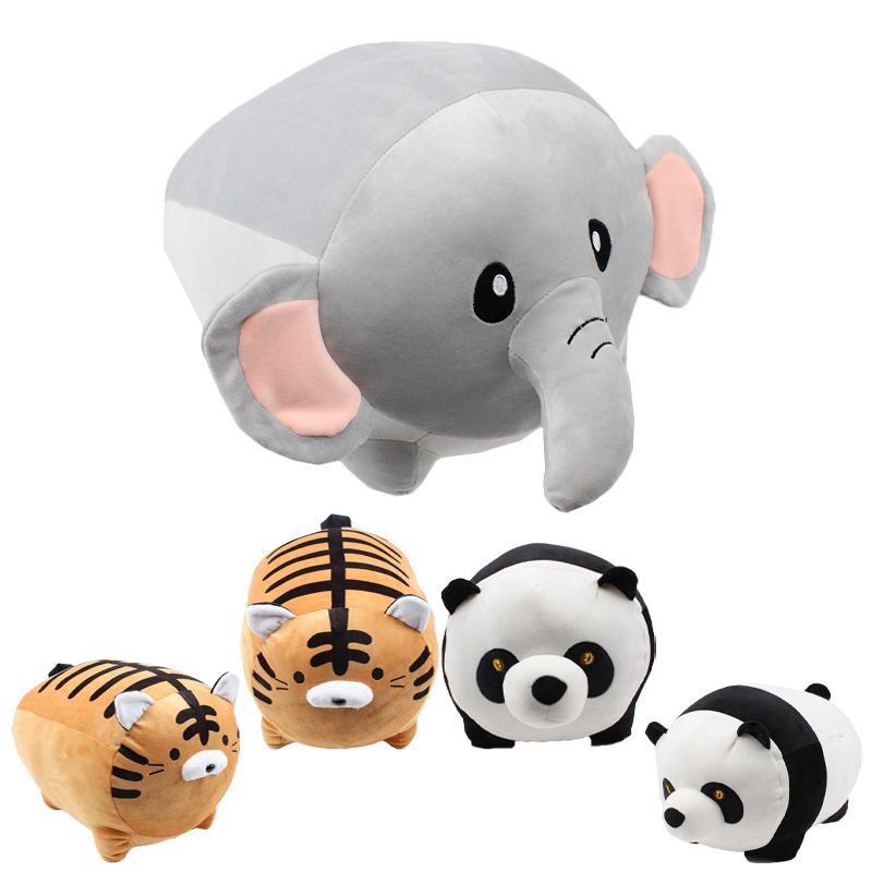 Tiger Panda Gajah Bantal Super Empuk Boneka Mainan Mewah Hadiah Bantal Cushion