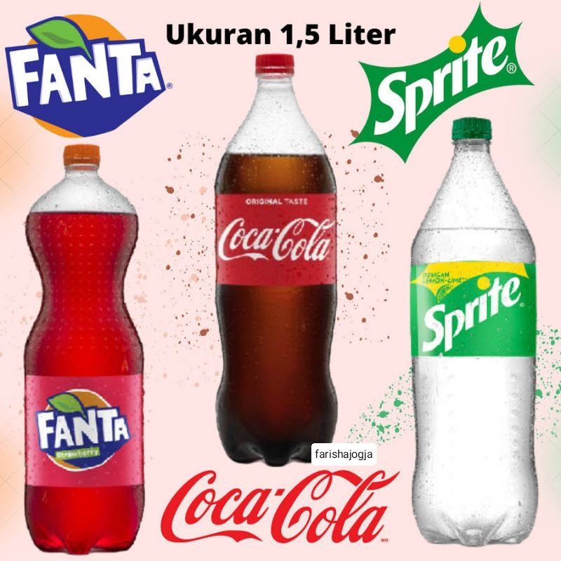 ✨ FSFF ✨ [instant] Sprite | Fanta | Cocacola 1L 1,5L