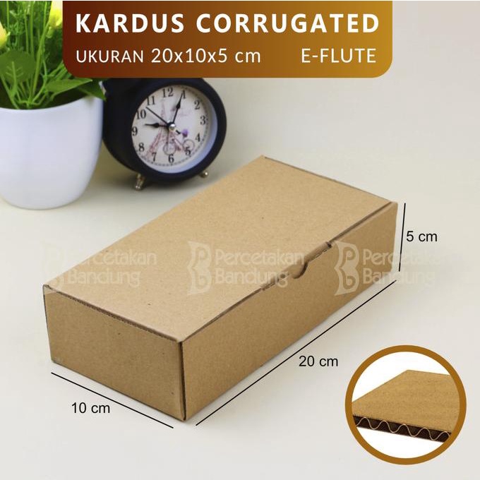 

[Ready] Kardus Corrugated 20X10X5 Cm | Die Cut | Kotak Karton | Box Packing | [Vrhn74]