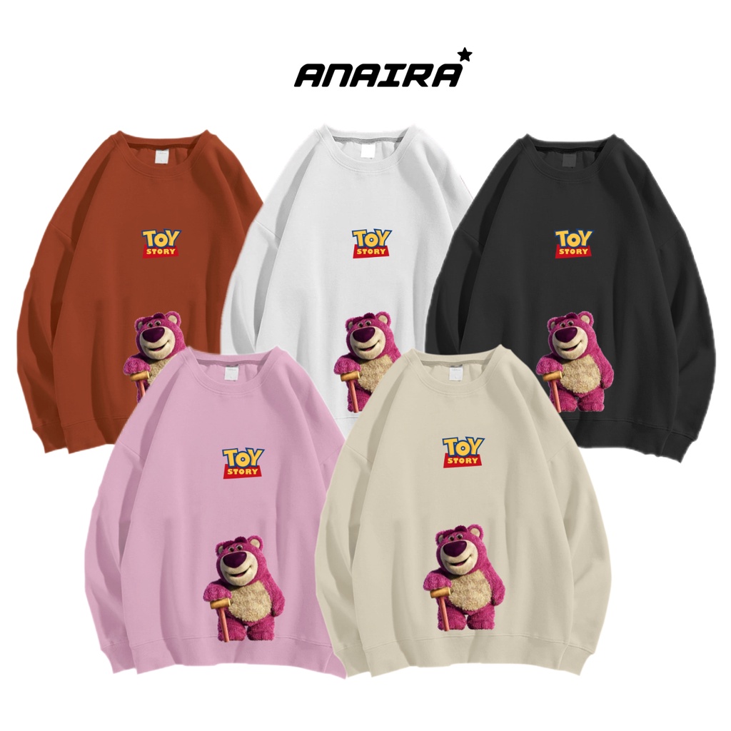 LOTSO SWEATER CREWNECK PRIA WANITA Size M-XXL ANAIRA