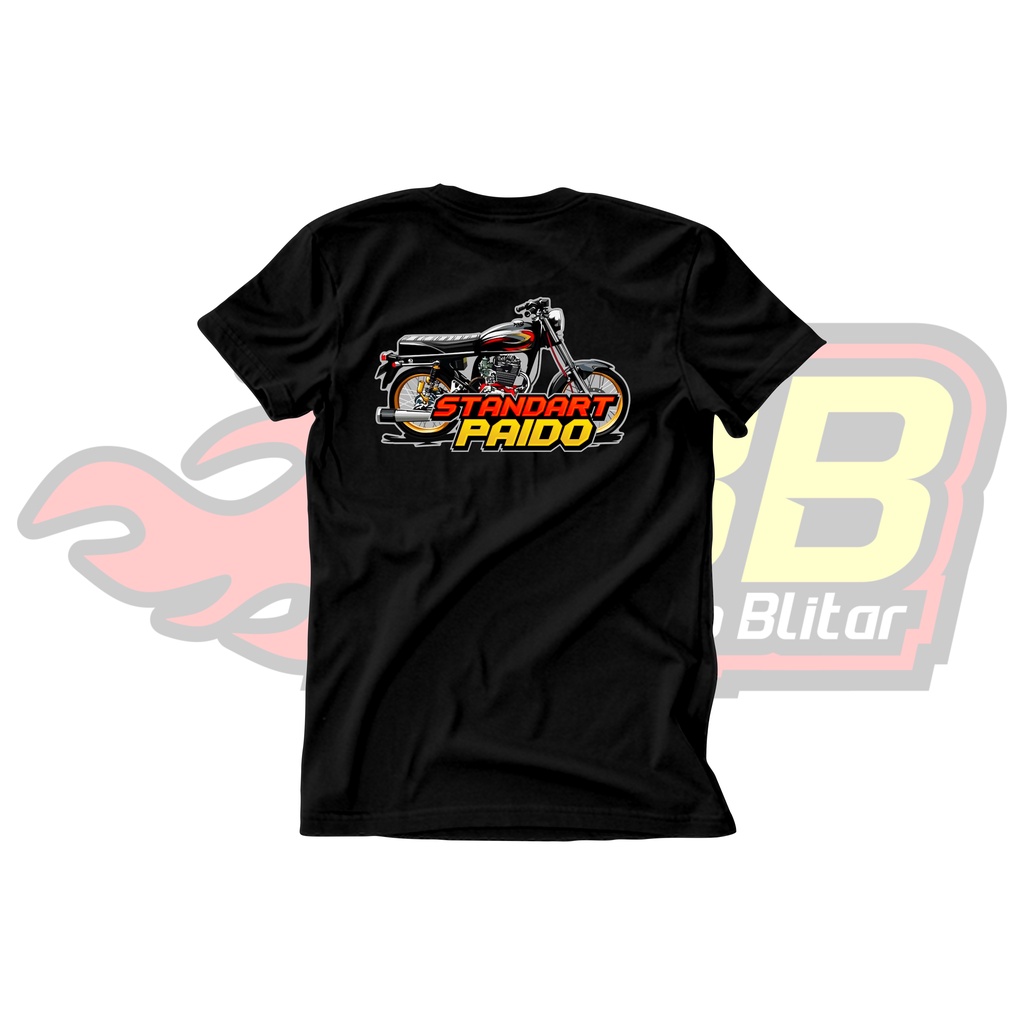 Kaos Racing Standart Paido Distro Katun Combed Soundbalapblitar