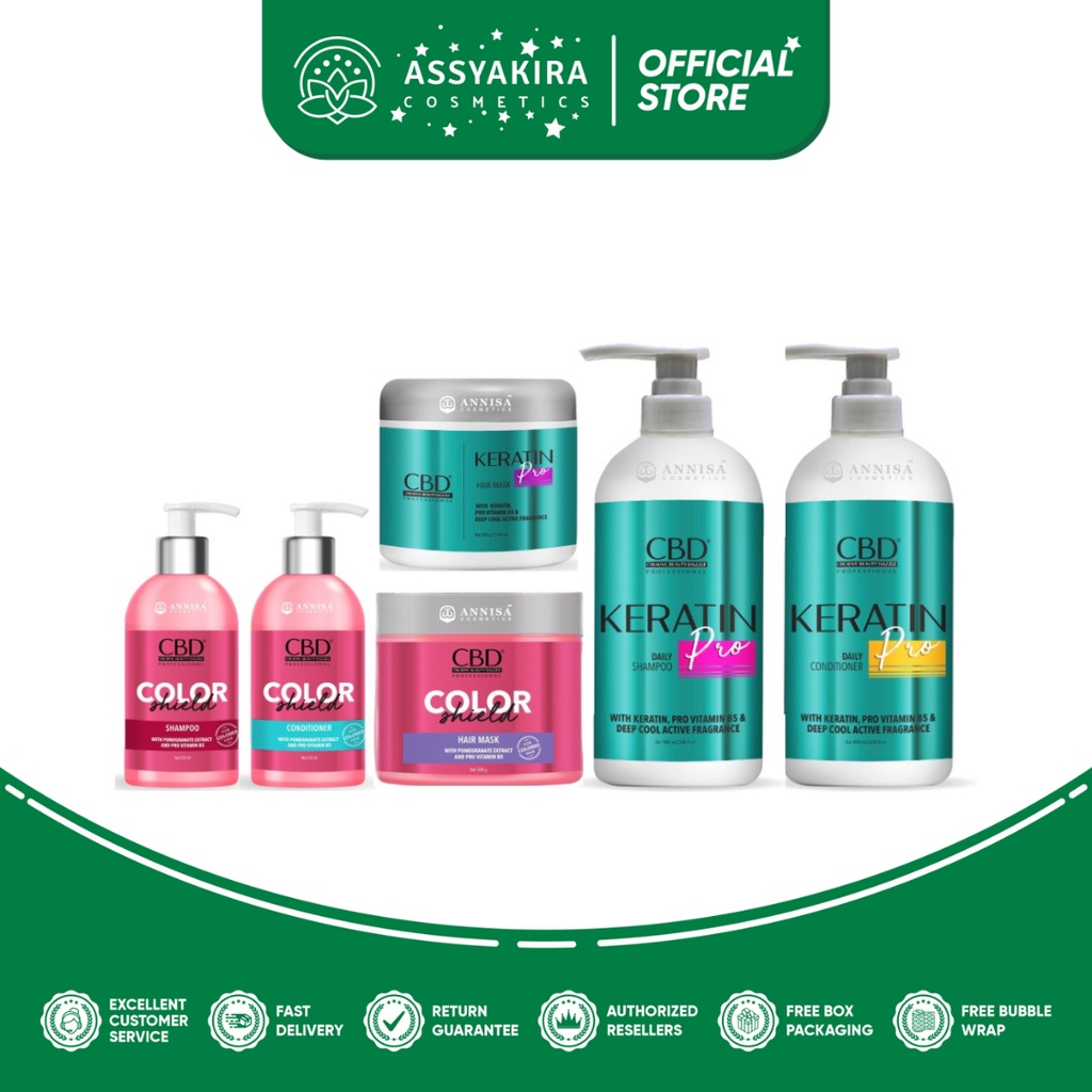 CBD Keratin Pro Daily Series | CBD Color Shield Series