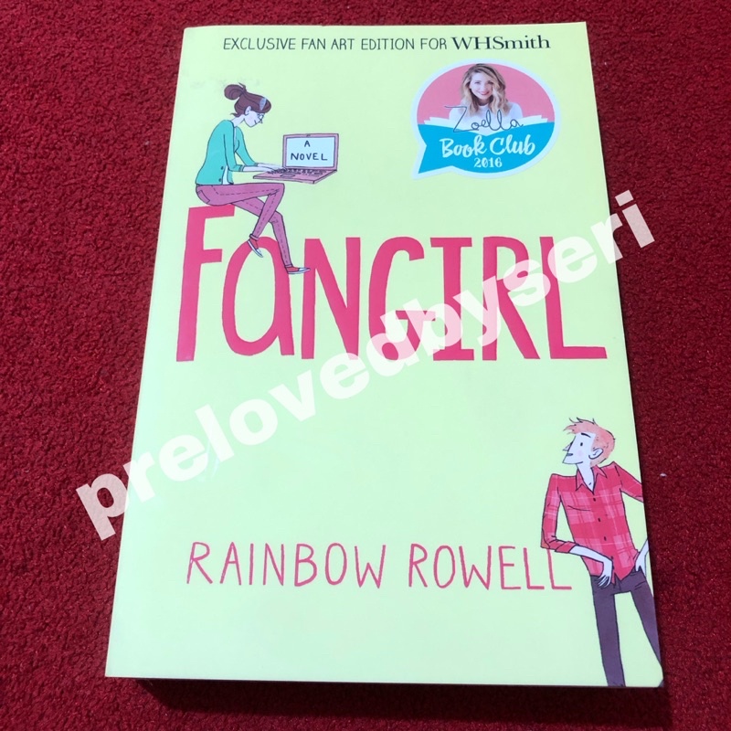 Jual Novel Impor Bahasa Inggris Fangirl By Rainbow Rowell (preloved ...