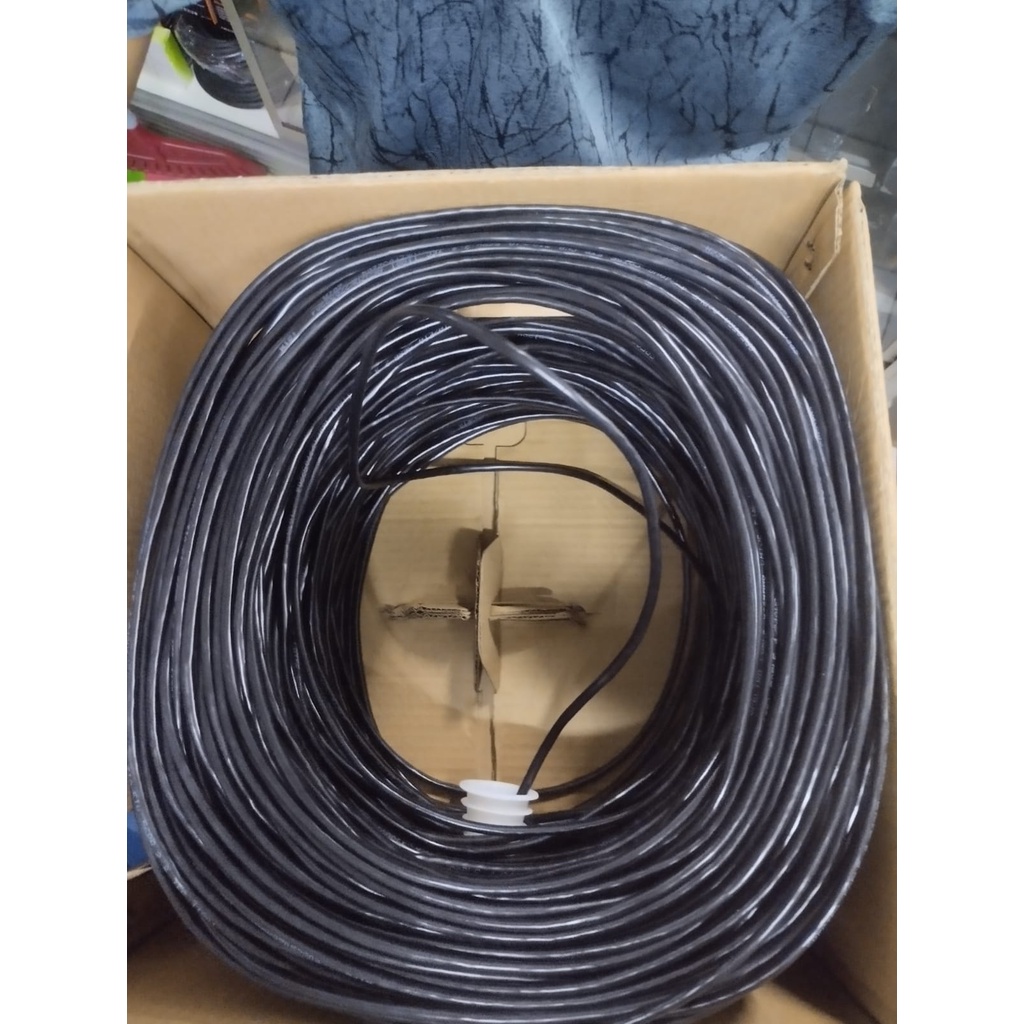 Kabel Lan Outdoor Kabel FTP STP Cat 5E Spectra 50 meter