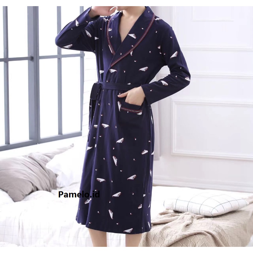 Pamelo.id Daster Kimono Korea / Kimono Import / Baju Tidur daster Jumbo / Baju Tidur Daster / Big Size XXL/daster XXL / Daster Babydoll