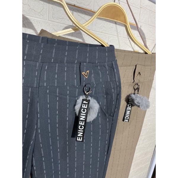 celana jogger salur pompom import celana salur zara