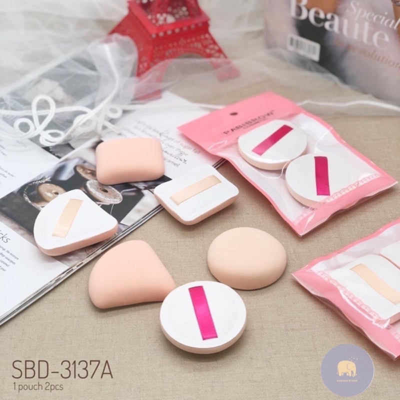 GS- SPONGE AIR PUFF CUSHION / SPONS BEDAK POWDER CUSHION ISI 2