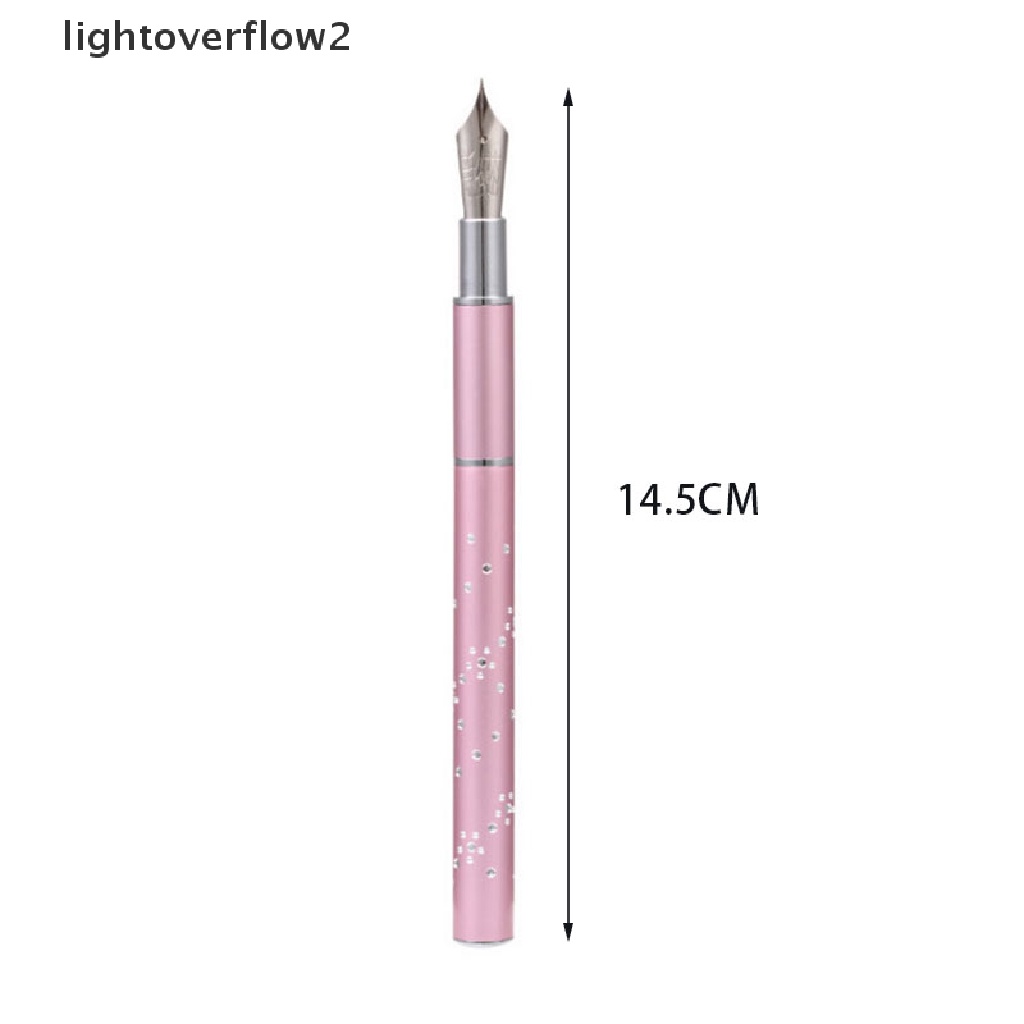 (lightoverflow2) Pen Dotting 6 Kepala Bahan Stainless Steel Untuk Kutek Gel UV