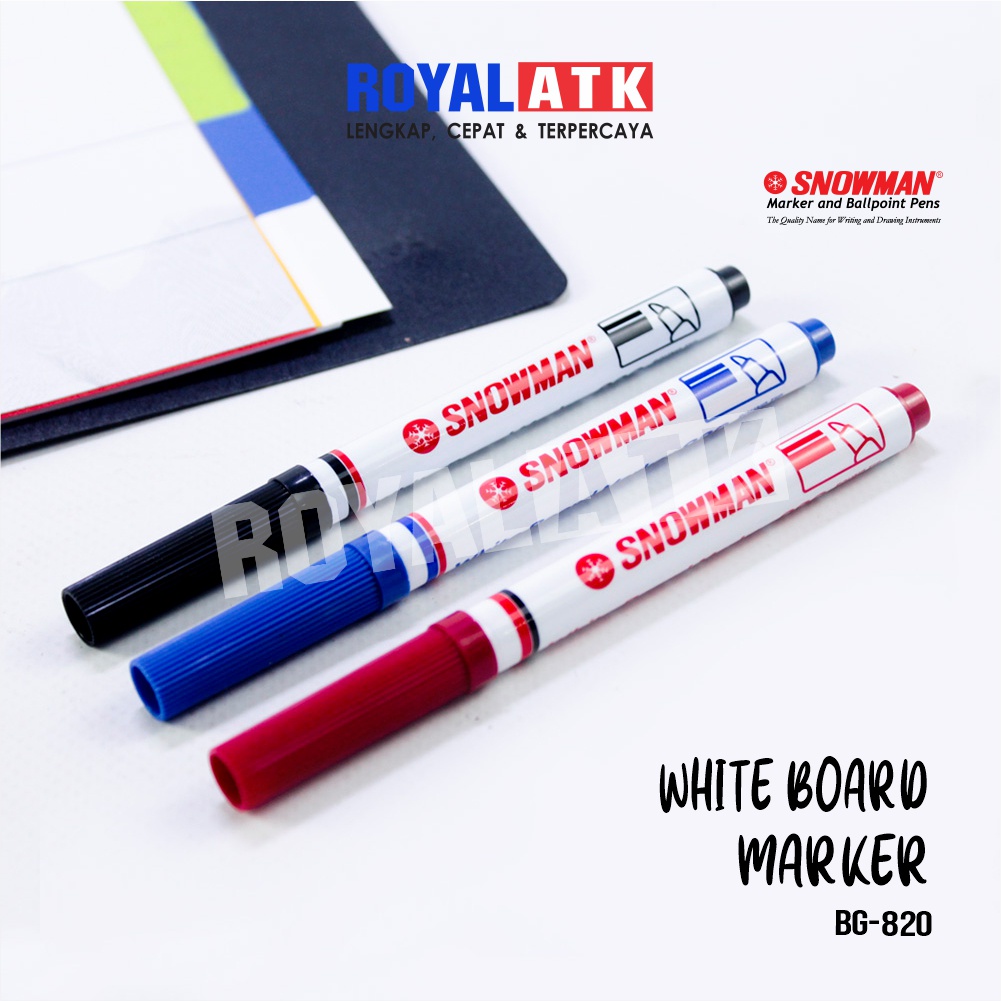 

Snowman Whiteboard Marker 820