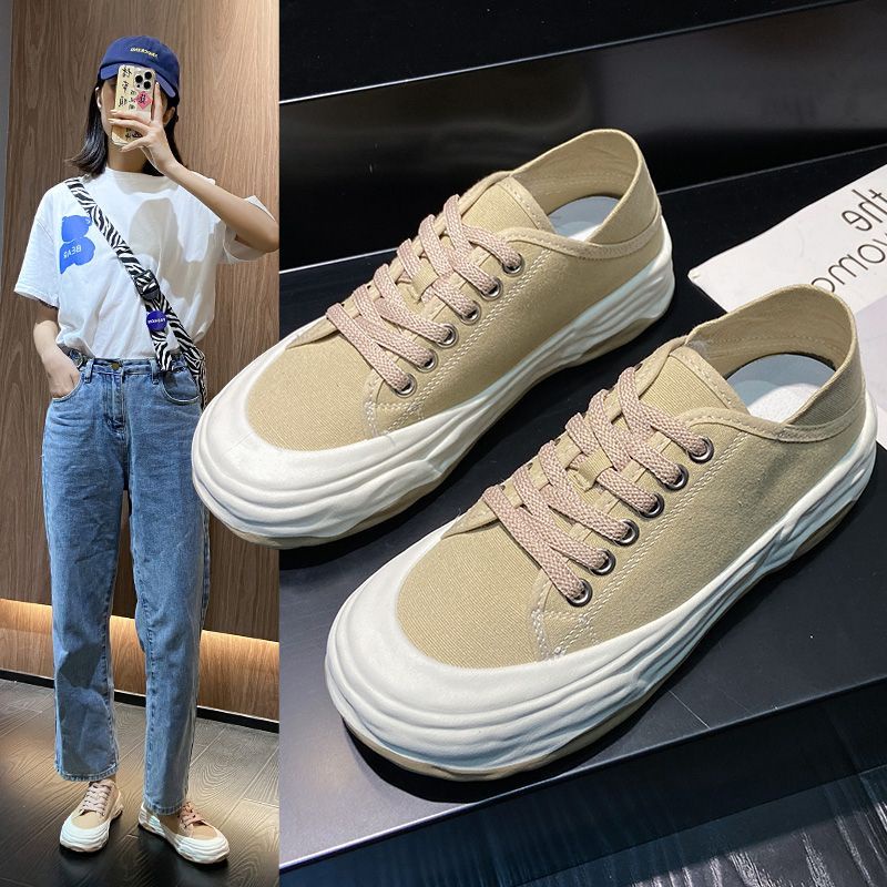 [COZY] Yoora Sepatu Sneakers Tali Fashion Wanita Import