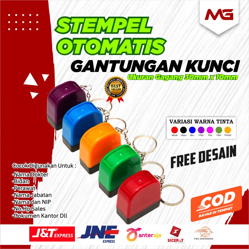 

STEMPEL GANTUNGAN KUNCI DOKTER, PERAWAT, SALES DLL
