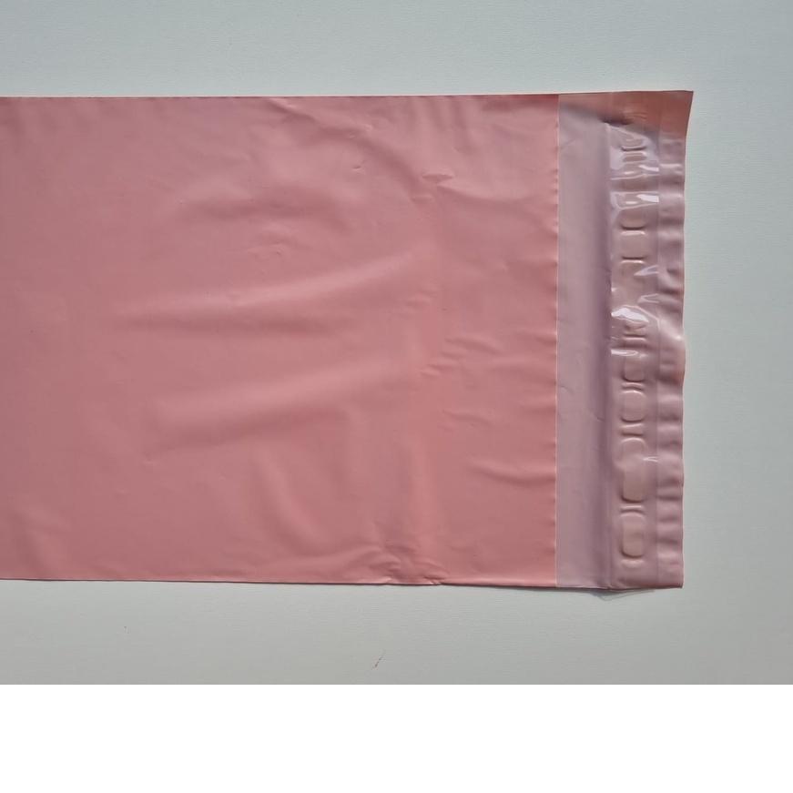 

GRATIS ONGKIR✅POLYMAILER ±100PCS 17x30CM BABY PINK PREMIUM GLOSSY PLASTIK POLYMAILER|SQ8