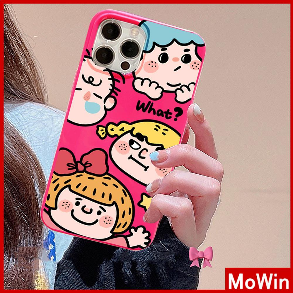 For iPhone 14 Pro Max iPhone Case TPU Soft Case Glossy Pink Candy Case Shockproof Protection Camera Cartoon Cute Compatible For iPhone 13 Pro Max 12 Pro Max 11 7plus xr xs max