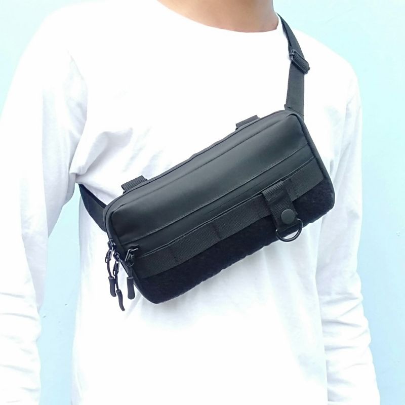 Daily sling phone multyfungsi anti air Abigadu / tas selempang antiair / tas hp waterproof / pouch bag anti air / tas dada anti air multyfungsi / dompet hp waterproof terbaru / selempang hp murah / phone bag anti air / tas hp anti air/ waistbag waterproof