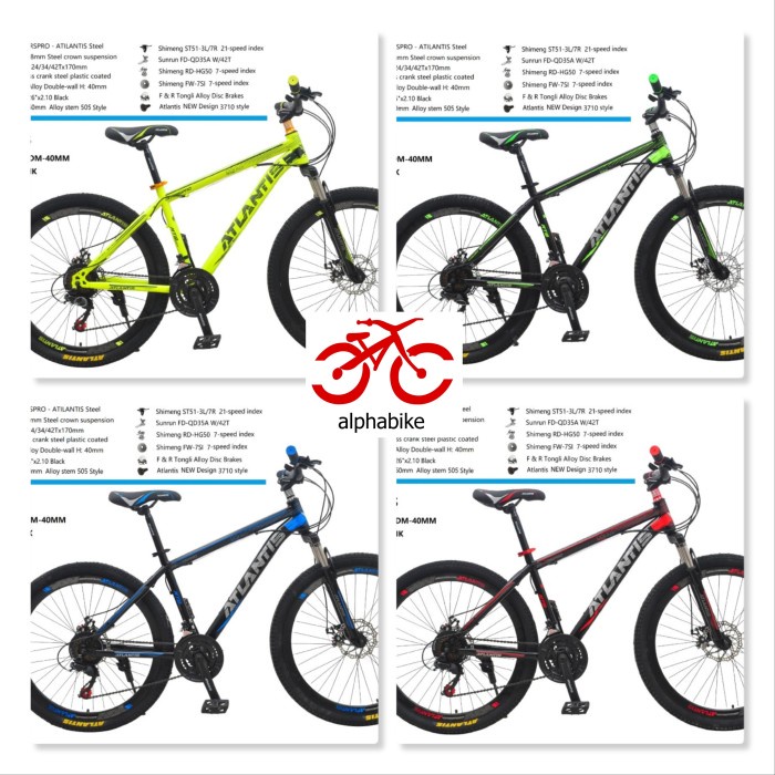 SEPEDA GUNUNG MTB ATLANTIS 69 27.5 INCH