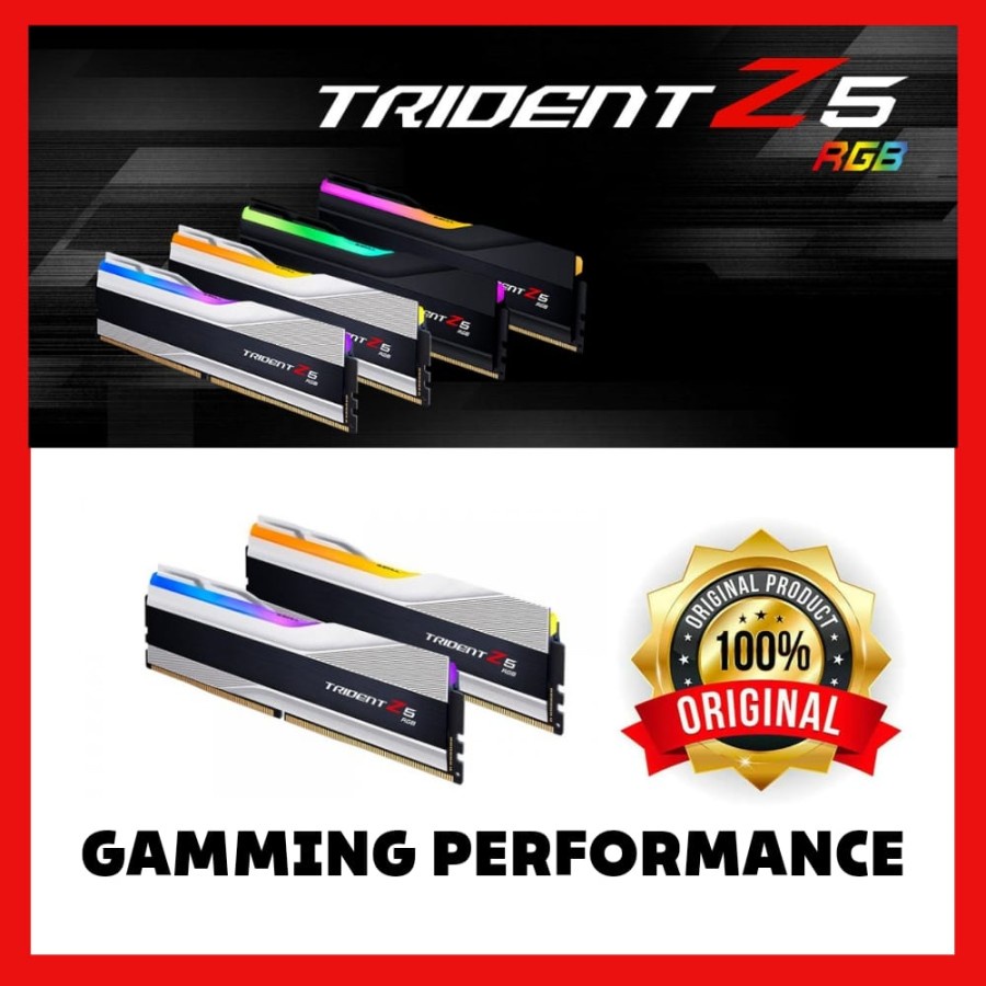 RAM G.SKILL F5-6000J3636F16GX2-TZ5RS | Trident Z5 RGB 2x16GB DDR5 6000