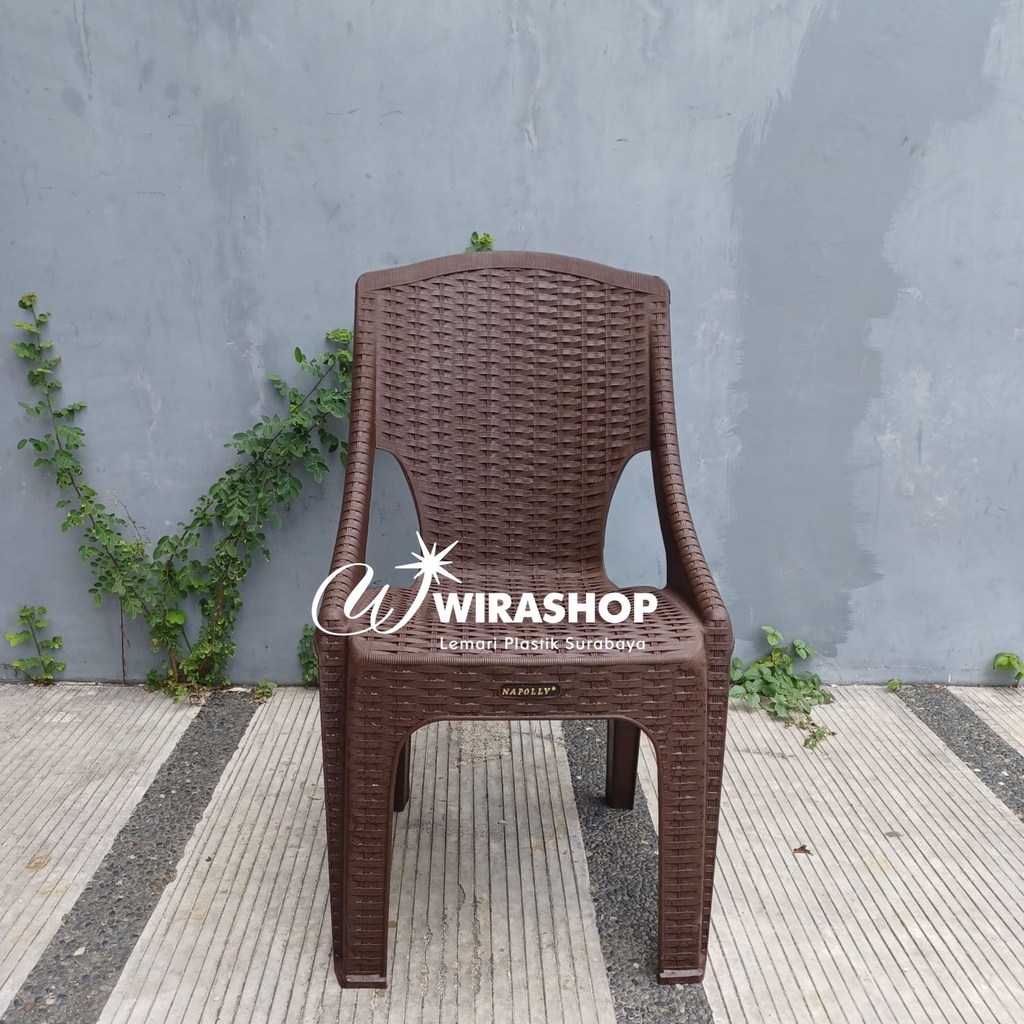 Kursi Plastik Napolly Kursi Pangeran PRC 221 Khusus Gosend