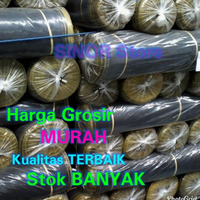 Jaring Ikan Waring Hitam Rk Anti Geser 1 Roll. Pagar Kebun Dan Kolam