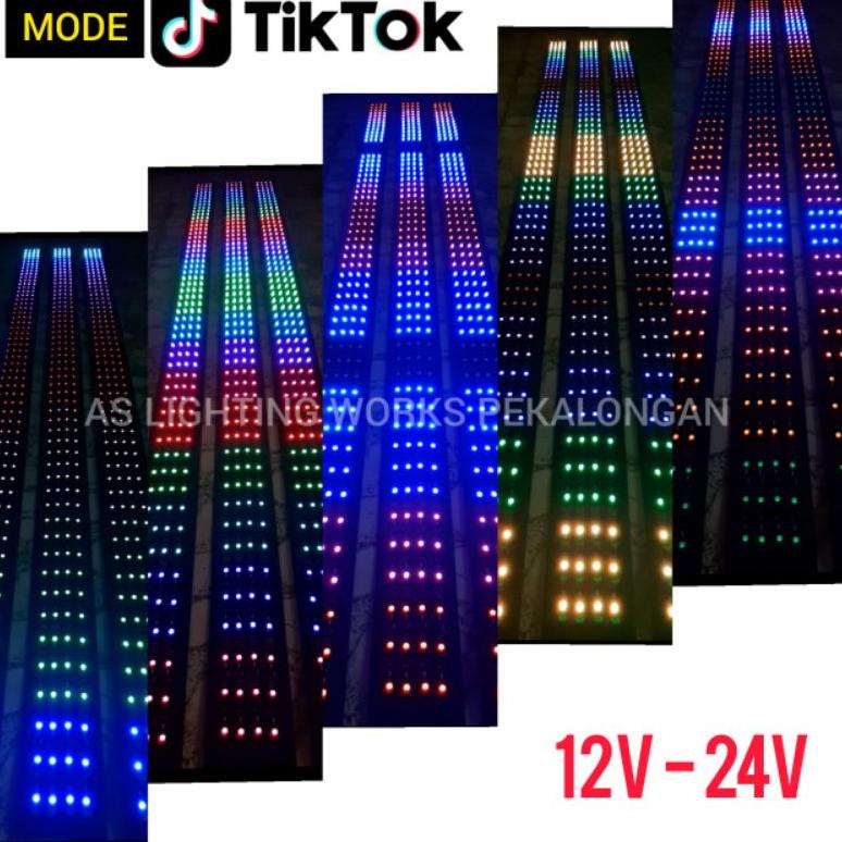 TELAH HADIR led Variasi Strobo Kaca Depan Rgb BLACK PCB 12V/24V Mobil PickUp Elf L300 Truk Bus ☼ 867