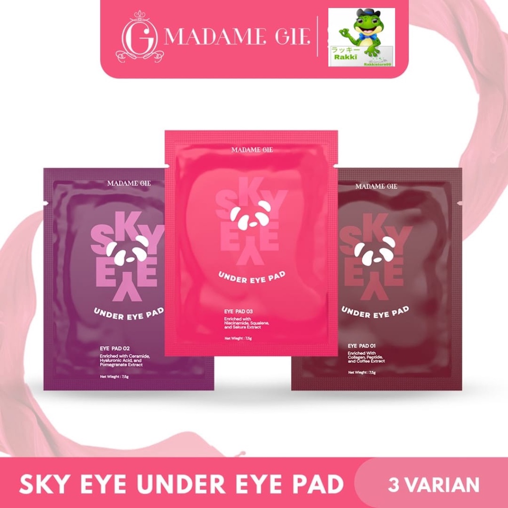 ❣️Rakkistore99❣️ Madame Gie Sky Eye Under Pads - Masker Mata