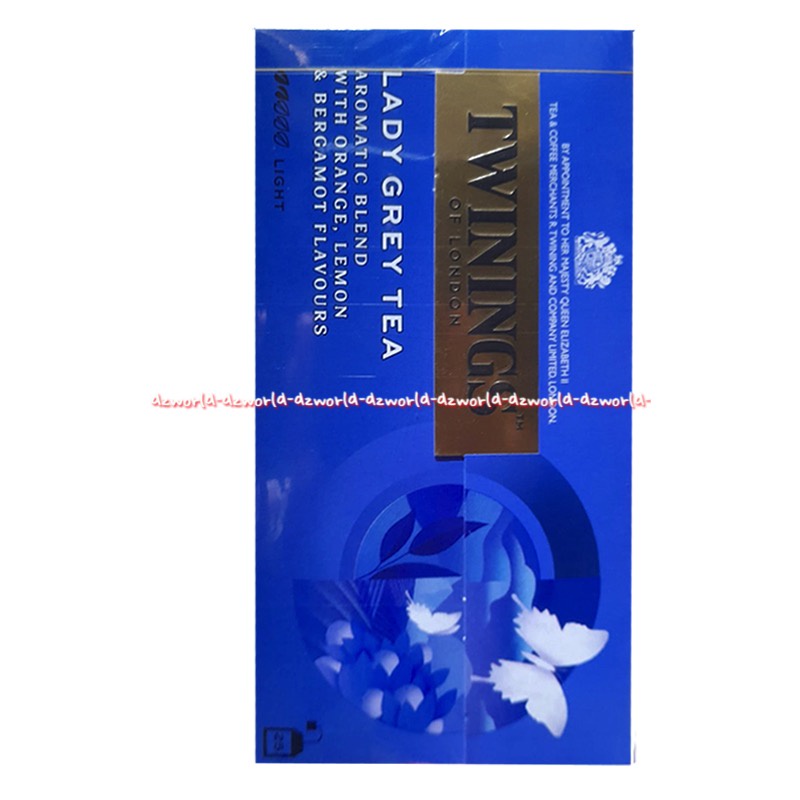 Twinings Lady Grey Tea 25bags Teh Ladygrey Teh Hitam Alami Twining Ledi Grey Twinnings lady Twining ladygrey Teh Aroma Bergamot Teh Tradisional Inggris