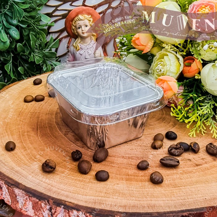 Alumunium Foil Tray Bx 0350 + Tutup / Aluminium Bx-0350 Bx0350 + Tutup