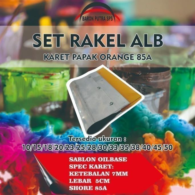 

monggo] SET RAKEL ALB KARET PAPAK ORANGE 85A 40 CM