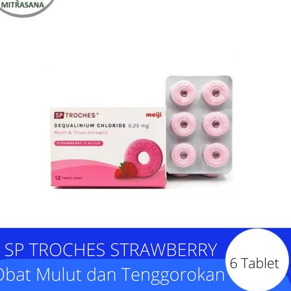 

Langsung Checkout--SP Troches Strawberry 6 Tablet