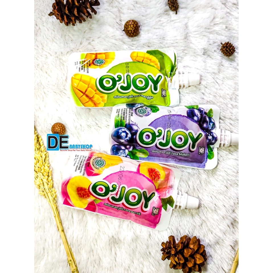 Sidore LONG JELLY 90ml &amp; O'JOY 85ml - Minuman aneka rasa dengan jeli