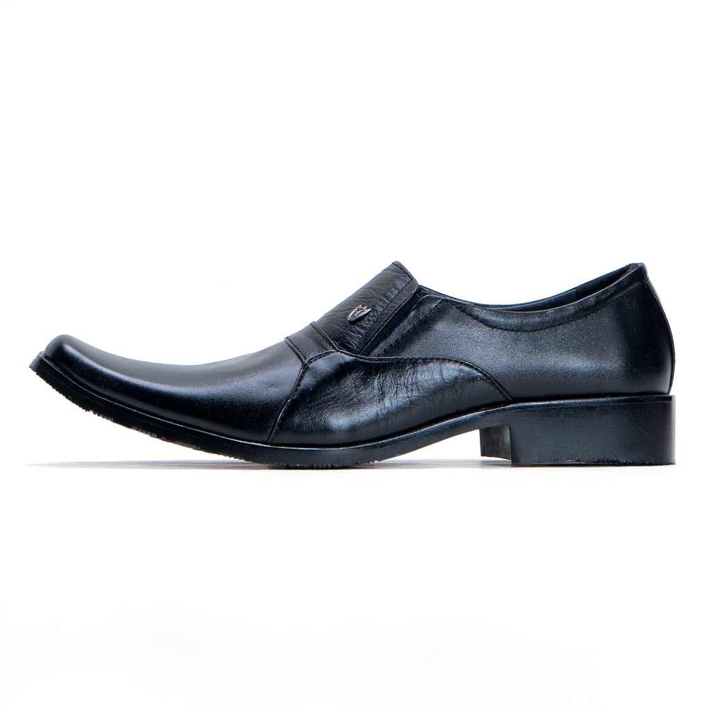 Sepatu Pantofel Pria Formal Kulit Sapi Asli Untuk Kerja Kantor F008HT