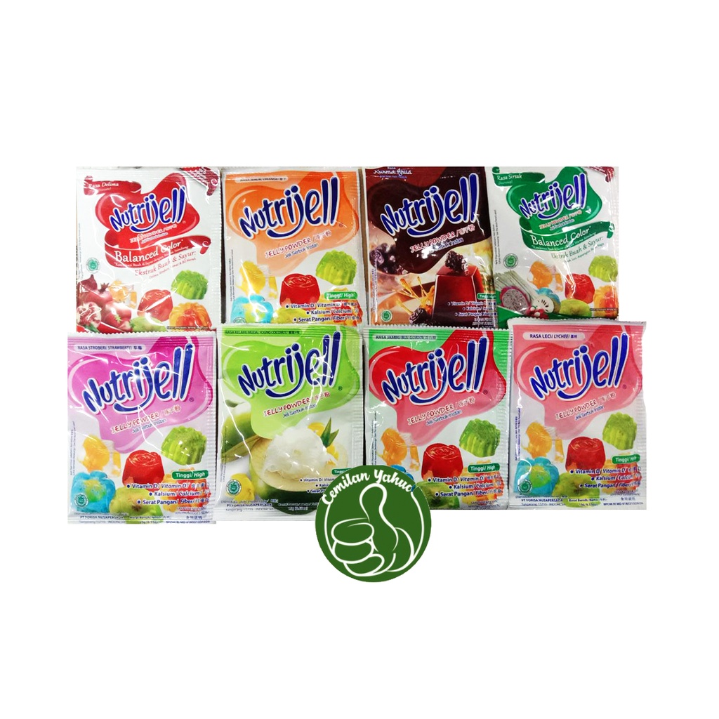 

Nutrijell Konnyaku Jelly Powder Serbuk Instant 15gr - ALL VARIAN