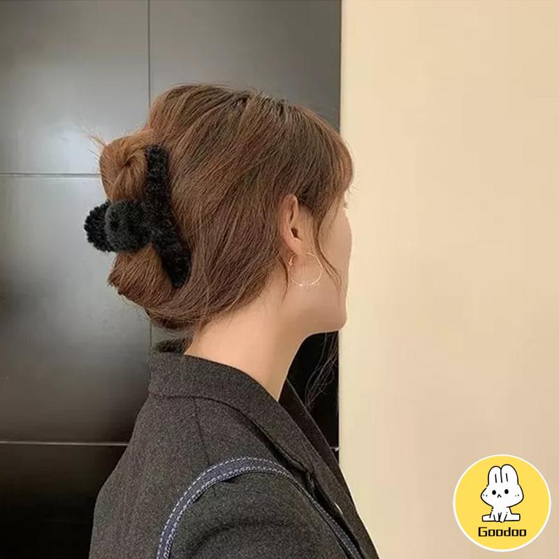 Korea Jepit Rambut Rambut Musim Dingin Klip Aksesori Rambut untuk Wanita Wanita Fashion Aksesoris -Doo