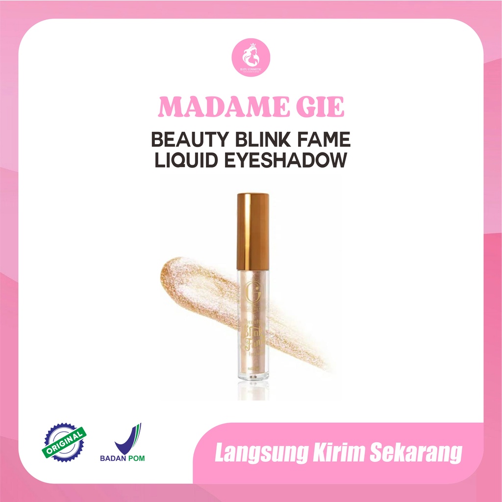 Madame Gie Beauty Blink Fame Liquid Eyeshadow 3gr