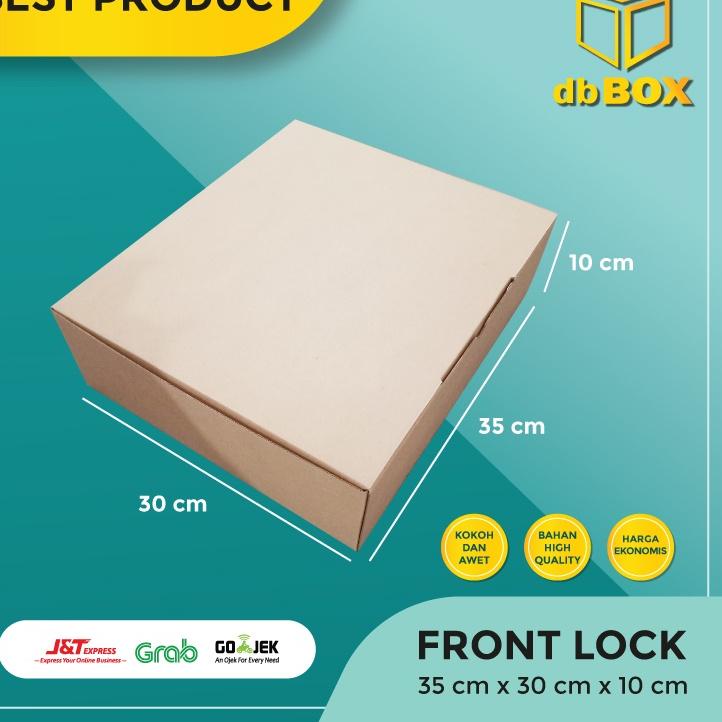 

Flash Sale - 10pcsKardus 35x30x10 cmDie Cut kotak Kue tart -aksesoris-dll 빠